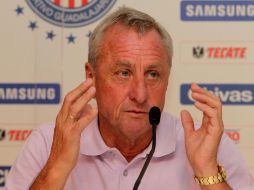 En el 2012 Cruyff tuvo una breve incursión como asesor de Chivas. EL INFORMADOR/ARCHIVO