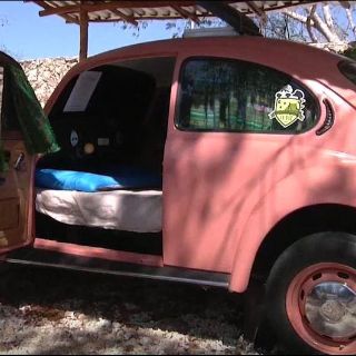 Hospedaje en vocho, una opción en la selva de Yucatán