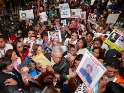 El Presidente López Obrador mencionó que la búsqueda de personas desaparecidas será una política de Estado. NOTIMEX/Presidencia