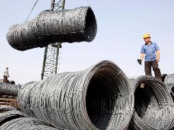 Las familias de productos a las que se les impondrá arancel cuando se importen a México son: placa en rollo, lámina rolada en frío, lámina rolada en caliente y alambrón, entre otros. EFE / ARCHIVO