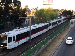 Según autoridades, al momento los trenes estarán circulando en los horarios pico: de 6:20 a 9:50 horas y de 17:25 a 20:50 horas. ESPECIAL/ Gob. de Jalisco