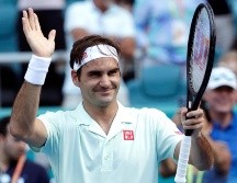Federer mejoró su marca en el Abierto de Miami a 14-2 este año. AP / L. Sladky