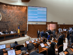 Diputados locales también aprobaron una nueva Ley estatal de Vigilancia y Ejecución de Medidas Cautelares. TWITTER / @LegislativoJal