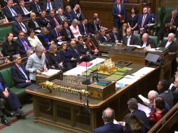 Los diputados podrían proponer un segundo referéndum e incluso la negociación de un brexit más suave que mantenga al país dentro de la unión aduanera europea. AFP/PRU