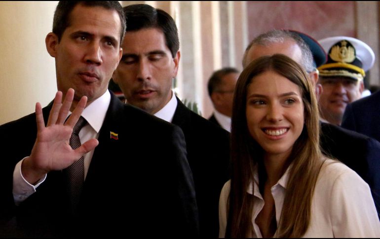 Fabiana Rosales realiza gira por los países que apoyan a su marido. EL INFORMADOR / ARCHIVO