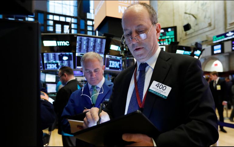 Los bancos se beneficiaron del aumento en el rendimiento de los bonos, lo que impulsó la jornada. AP/R. Drew