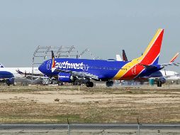 El vuelo 8701 se dirigía a Victorsville, California, donde sería enviado a un depósito de Southwest Airlines. AP/M. Hartmann