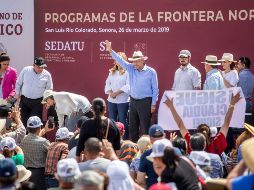 El morenista detalló que las acciones de este programa se dirigirán hacia la vivienda y el mejoramiento integral de barrios. NTX/E. Jaramillo