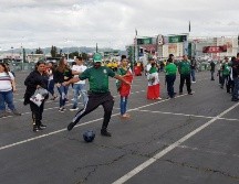 La fiesta mexicana se desató en las inmediaciones del inmueble. EL INFORMADOR/J. Robles