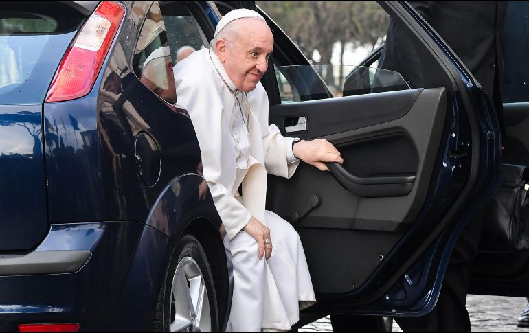 En Loreto, el líder católico firmó el documento 