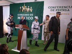 Este miércoles presentaron el uniforme de la Guardia Nacional. NTX / E. Jaramillo