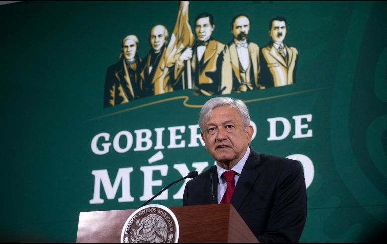 López Obrador desconoce cómo se filtró dicho borrador, pero no va a culpar a nadie. NTX / E. Jaramillo