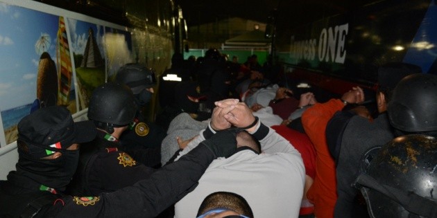 Reubican a 501 reos peligrosos de penales de Nuevo Le&oacute;n