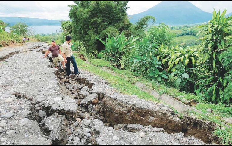 Los sismos con magnitudes superiores a los 4.0 Richter registrados en las últimas semanas se extienden desde Guatemala hasta Panamá. NTX/ARCHIVO