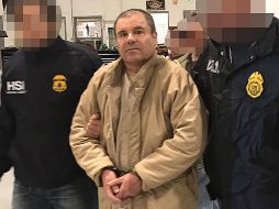 Joaquín Guzmán fue extraditado a Estados Unidos en enero de 2017. AFP/ARCHIVO