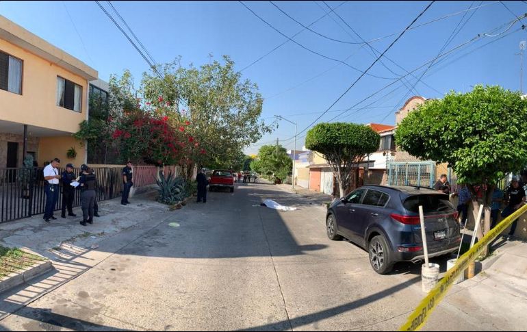 El homicidio ocurrió la mañana de este jueves en el cruce de las calles Circunvalación y Monte Aconcagua, en la colonia Independencia Oriente. ESPECIAL