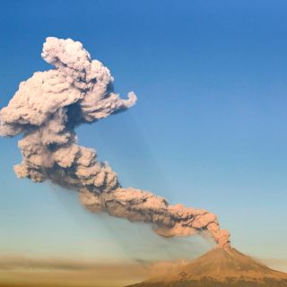 El Popocatépetl ''hizo un 'Dumbo''', dicen usuarios en Twitter