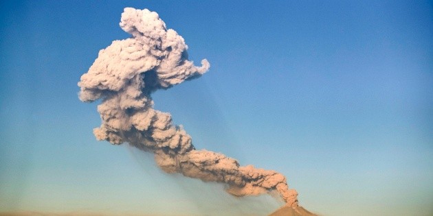 El Popocat&eacute;petl ''hizo un 'Dumbo''', dicen usuarios en Twitter