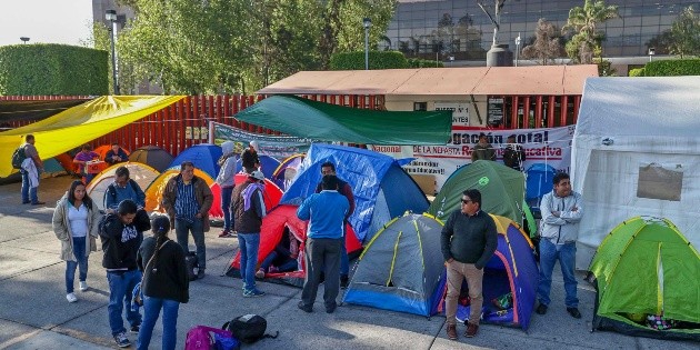 La CNTE exige que se consideren sus propuestas para avanzar