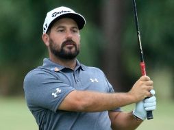 Roberto Díaz terminó la primera ronda con el mejor score, 68 golpes, cuatro abajo de par. TWITTER/bobbydiazz