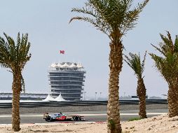 Circuito de Sakhir. El Gran Premio de Bahréin se correrá a lo largo de un trazado de 5.412 kilómetros, sobre el que se girará en 57 ocasiones. AP