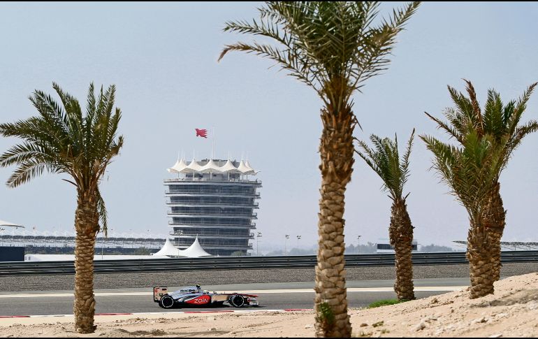 Circuito de Sakhir. El Gran Premio de Bahréin se correrá a lo largo de un trazado de 5.412 kilómetros, sobre el que se girará en 57 ocasiones. AP