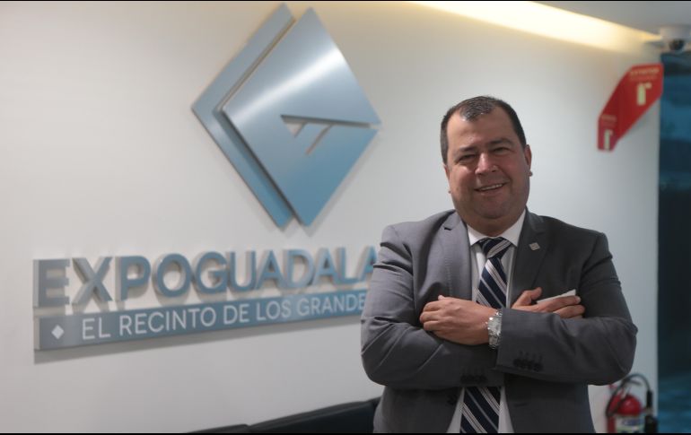 Guillermo Cervantes, presidente del Comité Técnico de Expo Guadalajara. EL INFORMADOR/G. Gallo