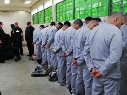 Los internos que permanecen recluidos ya se encuentran uniformados y en orden. NOTIMEX