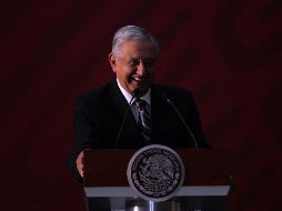 El streamming se ve afectado durante varios minutos, cuando el Mandatario hablaba con los medios de comunicación. EFE / M. Guzmán