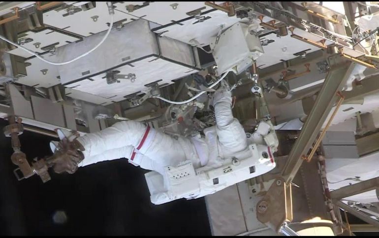 Hague y Kock son los visitantes número 235 y 236 de la Estación Espacial Internacional. @Space_Station