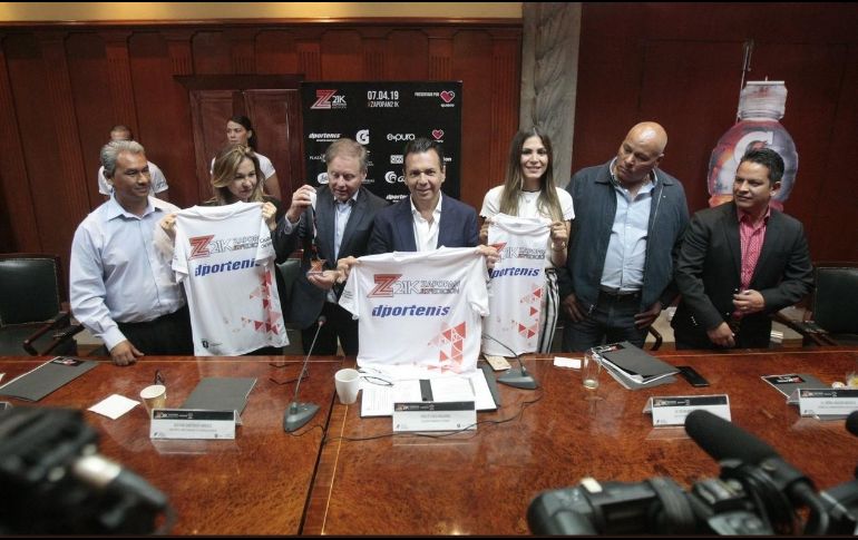 El presidente municipal de Zapopan, Pablo Lemus, resaltó el esfuerzo de todas las personas que correrán. TWITTER@PabloLemusN