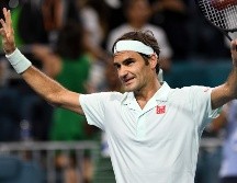 Federer va en busca de su cuarto título en Miami después de coronarse en 2005, 2006 y 2017. AP/J. Rassol