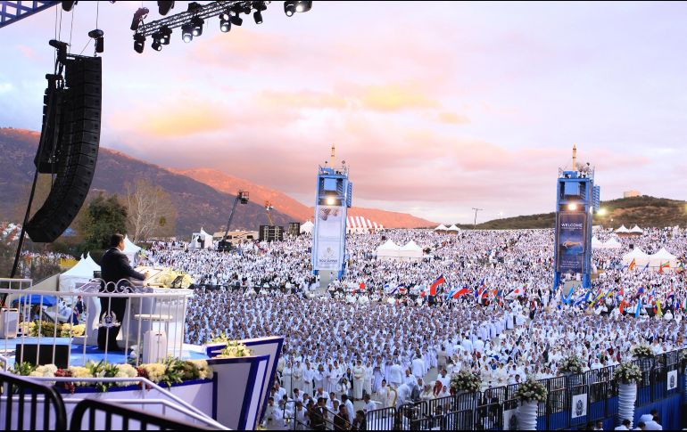 La Luz del Mundo reunió más de 100 mil personas en el anfiteatro Glen Helen de San Bernardino, Estados Unidos el 14 de febrero de 2018.