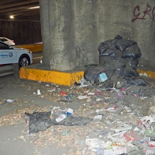 Convierten en tiraderos hasta pasos a desnivel