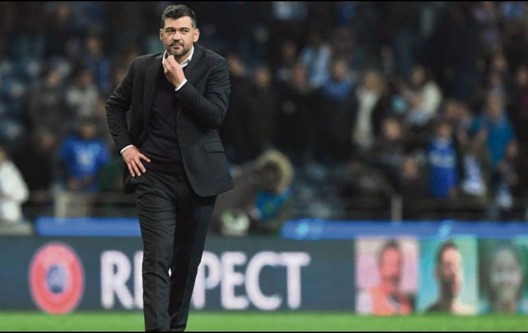 Sergio Conceiçao, entrenador del Porto, fue claro: “No soy guionista de una novela mexicana”. AFP