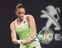 Karolina Pliskova dejó en el camino a Simona Halep. AFP