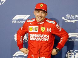 El piloto de 21 años, cinco meses y 15 días, se convierte en el segundo ''poleman'' más joven de la historia, por detrás de Vettel, de 21 años, dos meses y 11 días, en Italia en 2008. EFE / V. Xhemaj