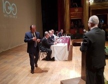 En el acto se contó con la asistencia del alcalde de Guadalajara, Ismael del Toro; el secretario General de Gobierno, Enrique Ibarra, y el presidente de la Mesa Directiva del Congreso, Salvador Caro. EL INFORMADOR/S. Blanco