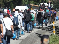 La Segob publicó tres mensajes en Twitter, en los que expuso las causas de migración y cómo se puede atender. EFE/ARCHIVO