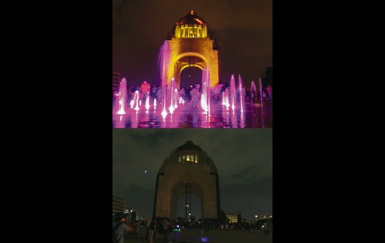 El Monumento a la Revolución fue el escenario elegido para participar. NOTIMEX