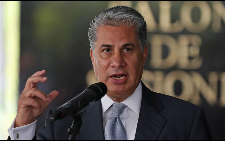 En conferencia de prensa, el senador suplente anunció que hará una gira por diferentes estados del país para conocer el sentir de los ciudadanos. SUN / V. Rosas