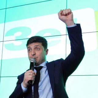 Un comediante disputará la presidencia de Ucrania