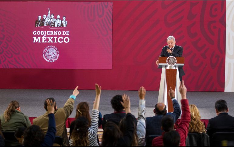 López Obrador añadió que en todo movimiento y en toda sociedad, siempre hay oposición, la cual es consustancial a la democracia. NTX / J. Pazos