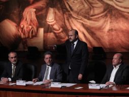 Ricardo Villanueva toma protesta como el nuevo Rector de la Universidad de Guadalajara. EL INFORMADOR / E. Barrera