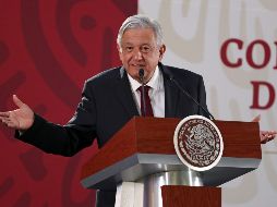 López Obrador confía que al final de su administración o en el transcurso de ésta llegue a cero el número de mexicanos deportados. SUN / B. Fregoso