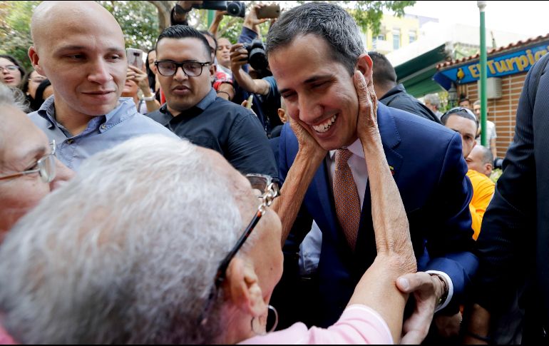 Guaidó salió clandestinamente de Venezuela en febrero y retornó el 4 de marzo desde Colombia, a través del aeropuerto internacional de Maiquetía. AP/N. Pisarenko