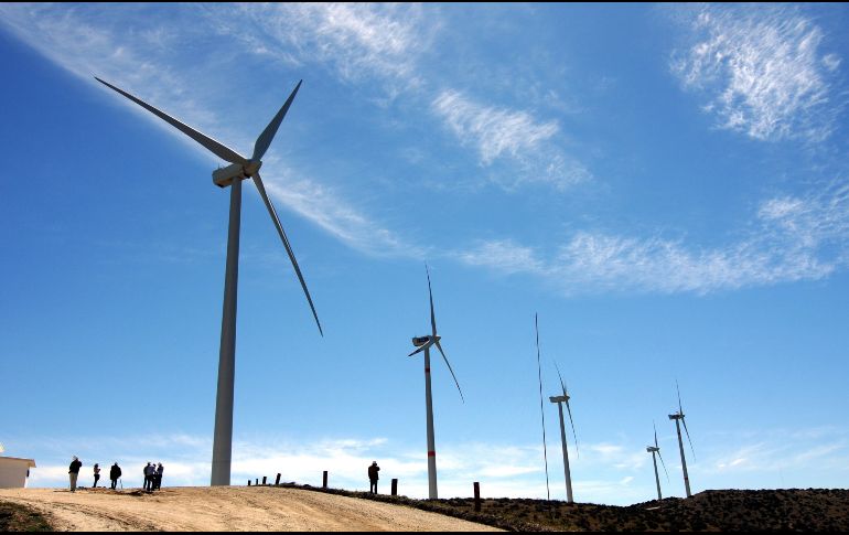 El 39% de las plantas eólicas y solares que entraron en operación en México son ibéricas. NOTIMEX/Archivo