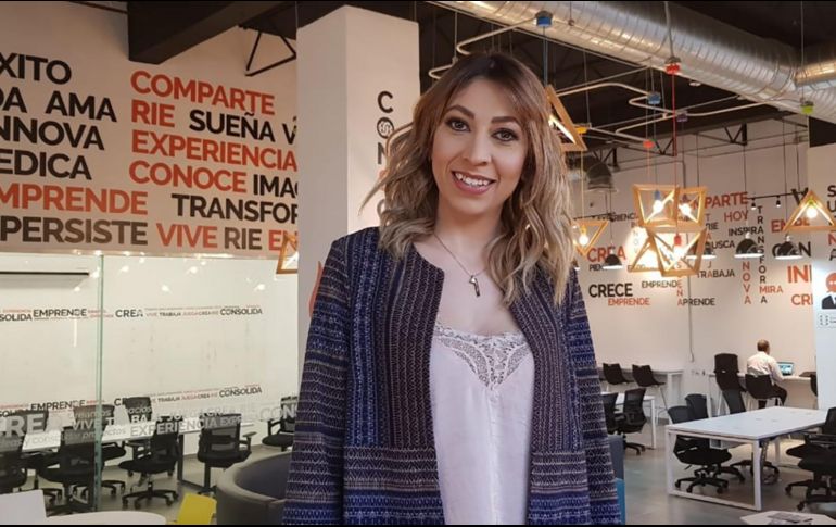 Lorena Montes Zambrano, directora de Lukin Cosmetics, empresa tapatía. EL INFORMADOR/A. Gallegos