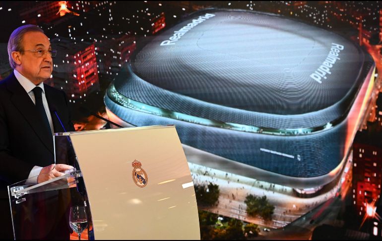 ''Será el gran estadio del futuro, el mejor del mundo'', dijo el presidente del equipo. AFP / G. Bouys