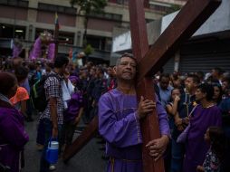 Durante la Semana Santa se realizan los tradicionales viacrucis en varias ciudades del mundo. EFE/Archivo